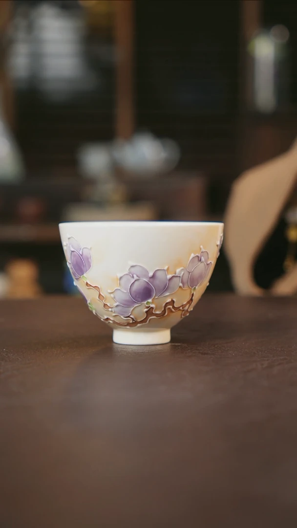 【闪购商品】杯景德镇陶瓷杯碗柴烧多人