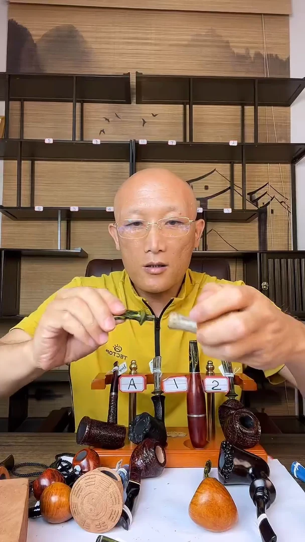 石楠木纯手工意大利石楠木烟斗