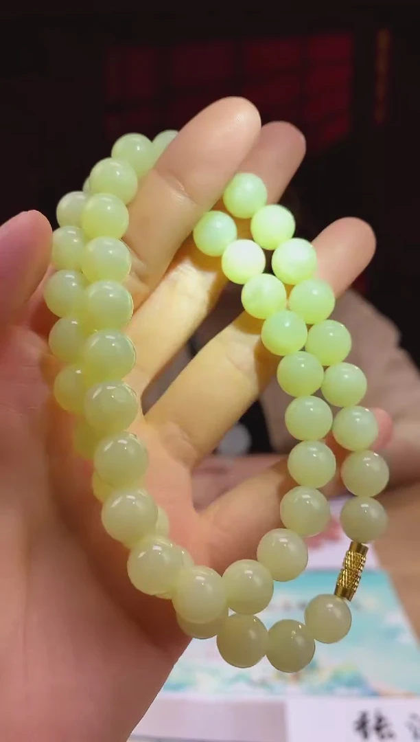 和田玉未镶嵌颈饰D839