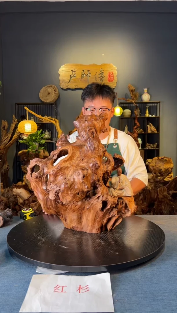 木卢师傅根艺作品（不包含人物摆件）