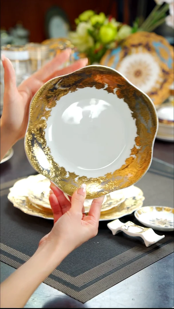 瓷片8寸菜盘1个  福利价