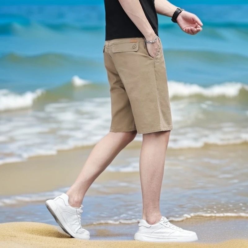 老爷车男士商务短裤