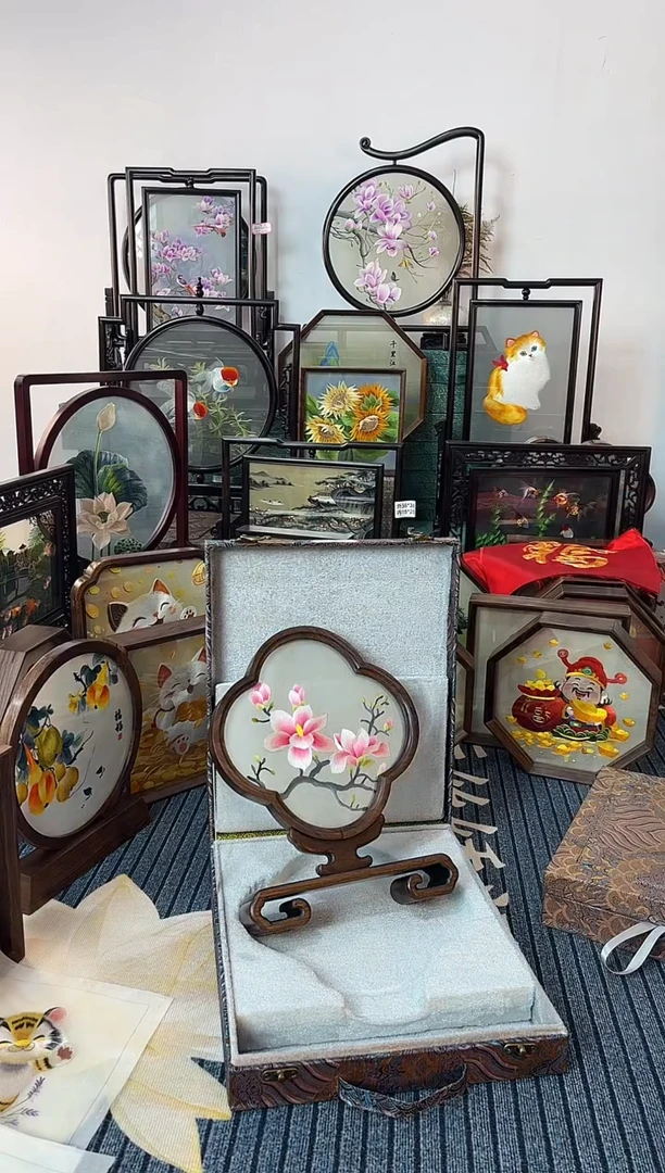 刺绣苏绣手工刺绣绣品