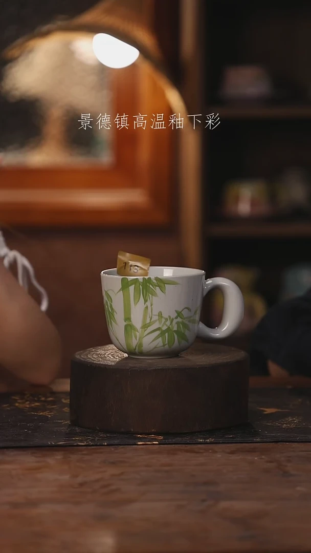 陶瓷景德镇高温釉下手绘陶瓷113
