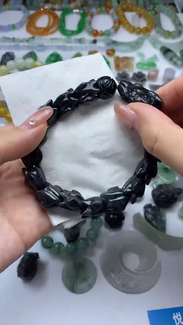 未镶嵌定制翡翠毛货定制不退不换