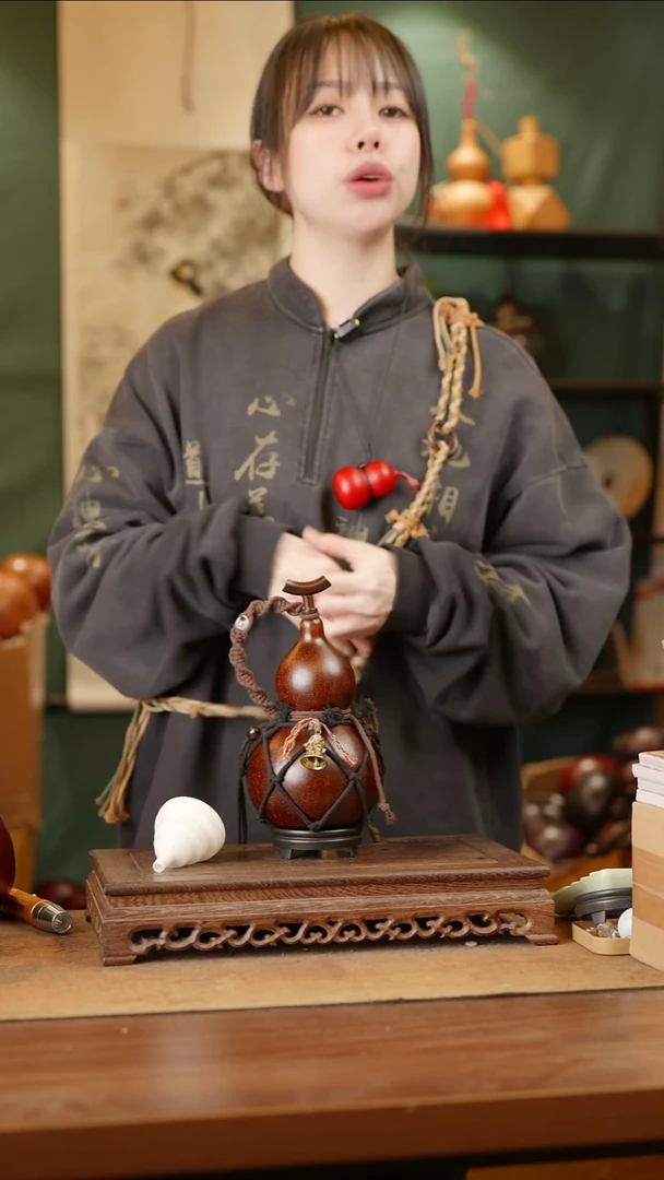 151号精品天然大漆酒葫芦一物一拍~