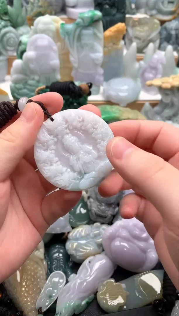 吊坠(不含链)未镶嵌翡翠1