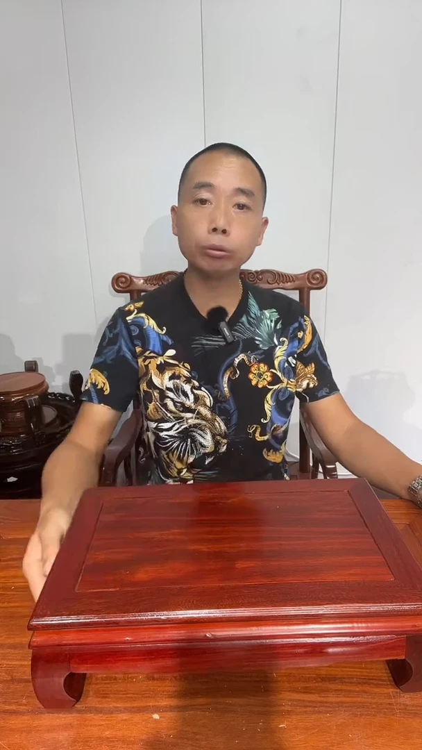 木五*非花长方底座40*24*11.5红色