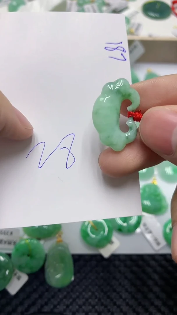 颈饰未镶嵌翡翠缅甸A货翡翠