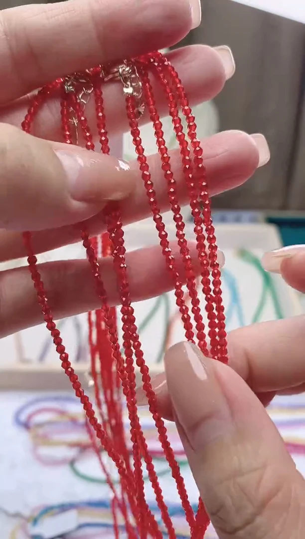 【闪购商品】尖晶石颈饰14K金镶嵌诗颜珠宝甄选SYZB64