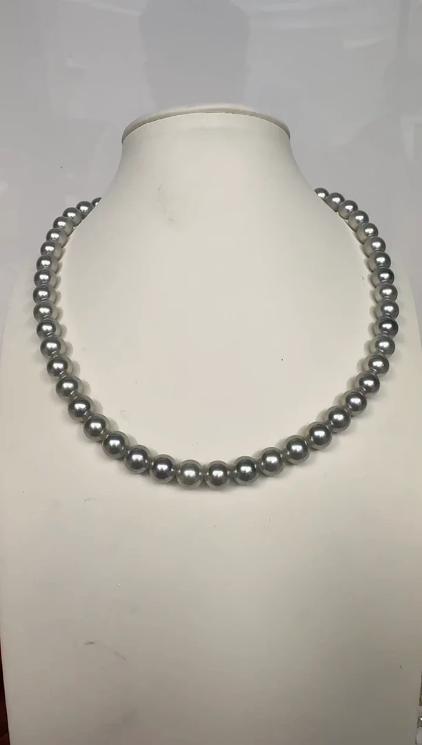 颈饰未镶嵌海水珍珠项链7