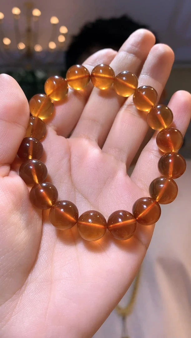 手串琥珀未镶嵌老王严选