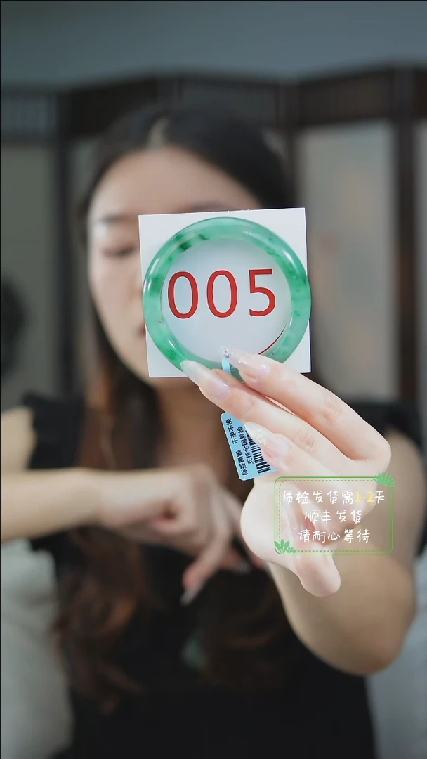 未镶嵌手镯石英质玉（非洲翠）5455