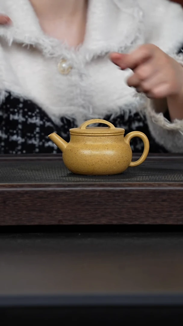 【闪购商品】紫砂茶壶梨皮段瓦当