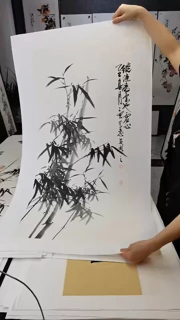 竹报平安100*50cm