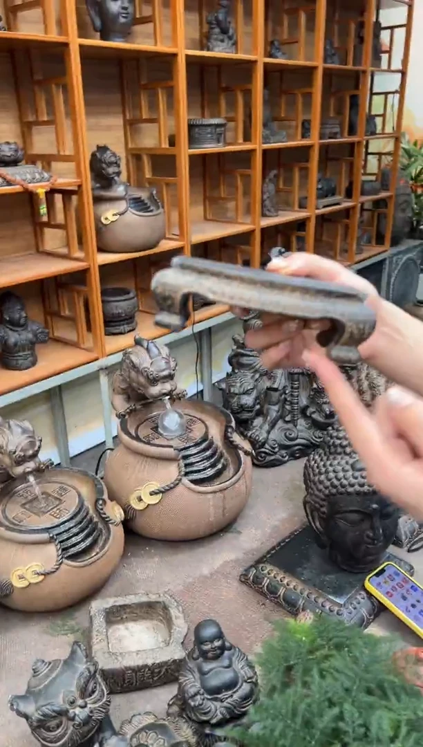 陶土【火山泥】将军案底座