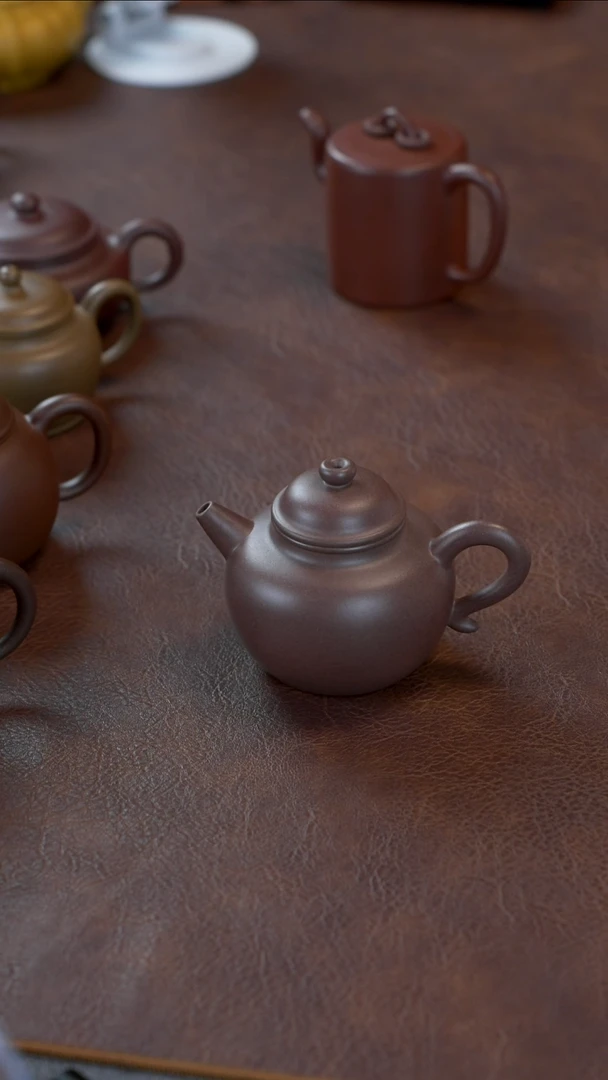 茶壶紫砂大彬圈钮  全手工 230CC