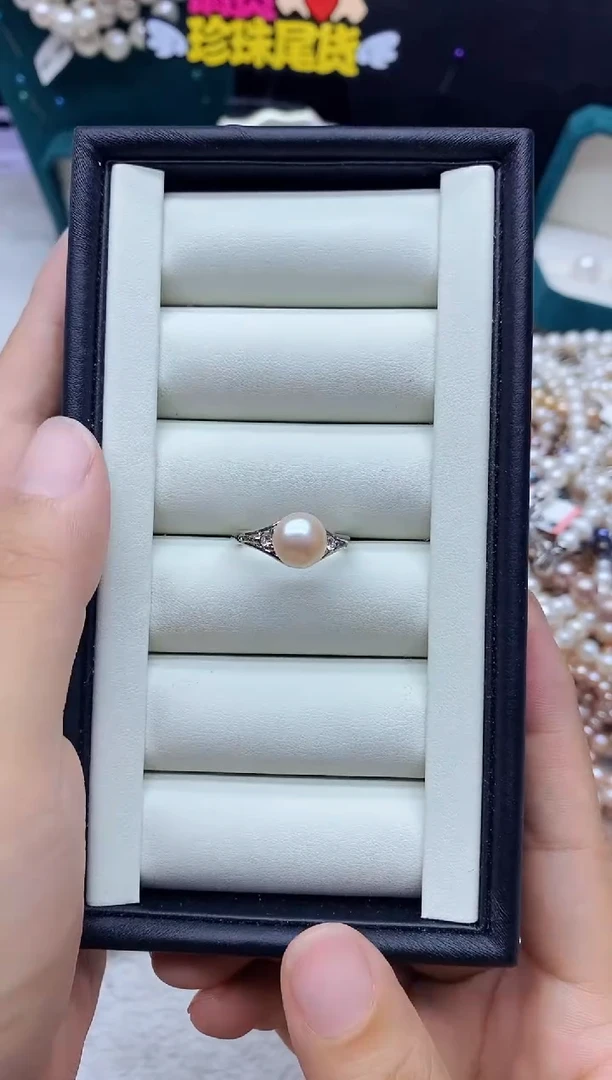戒指未镶嵌淡水珍珠珍珠戒指