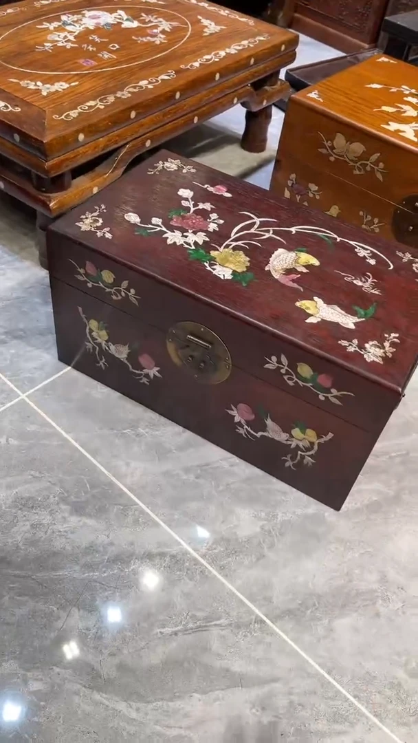 木连年有余收纳箱