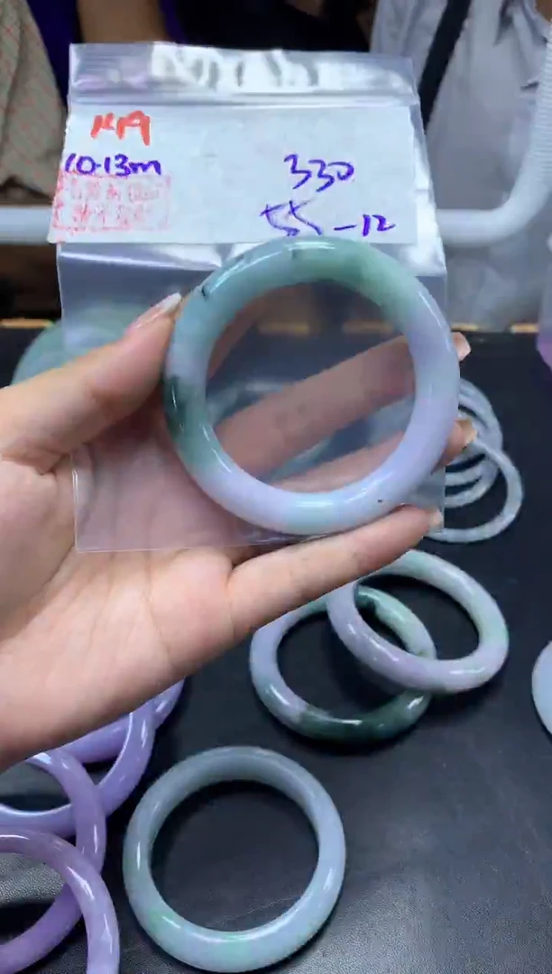 未镶嵌定制翡翠149手镯55+330元+拍一发一