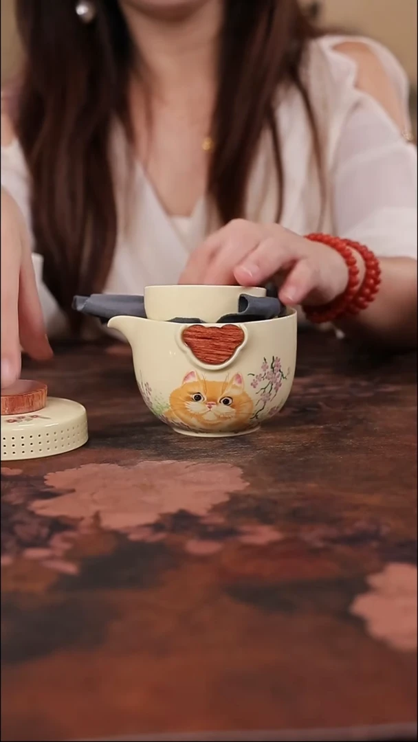 陶瓷茶具（无礼盒）@@51