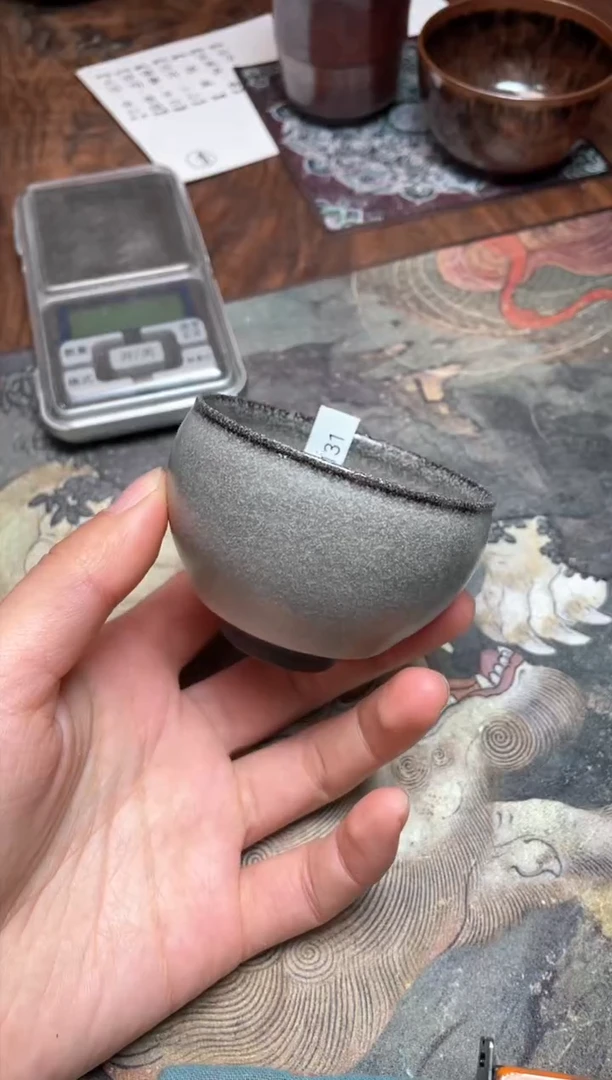 【闪购商品】茶盏131 福临号建盏主人杯