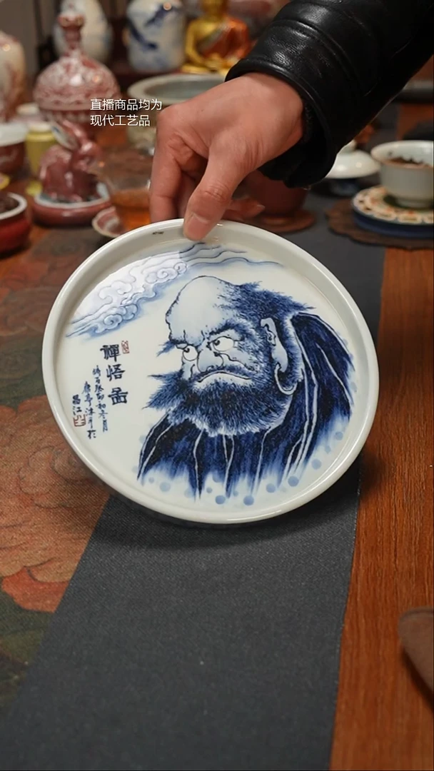 康亭守艺禅悟图壶承