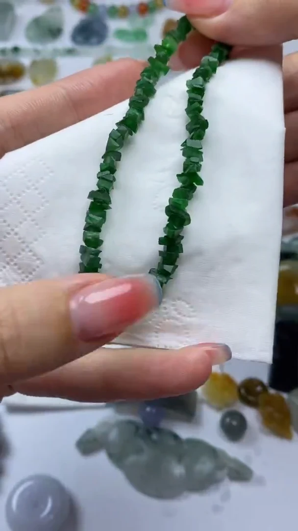 未镶嵌定制翡翠毛货定制不退不换