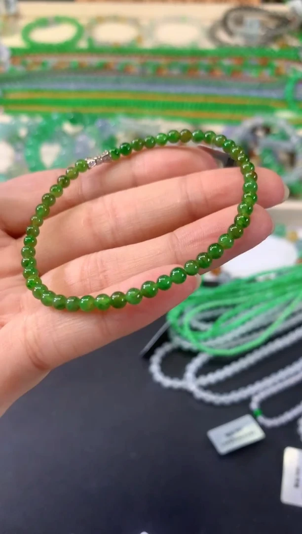 未镶嵌手串翡翠A971|2980