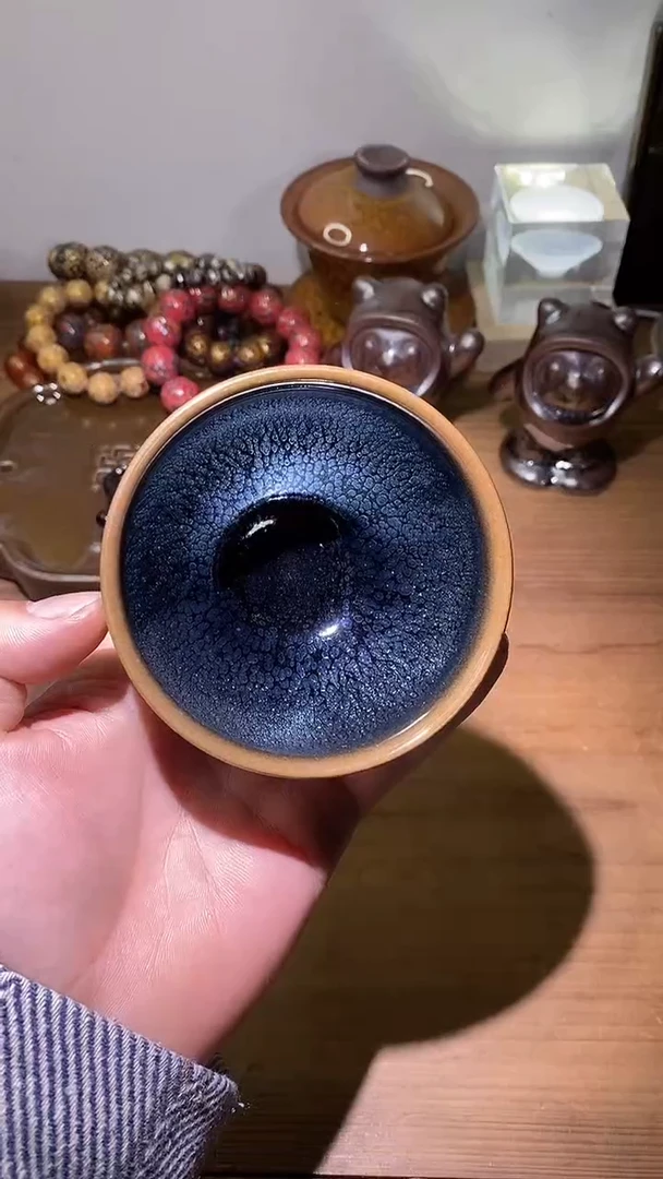 茶盏建阳建盏茶杯一只