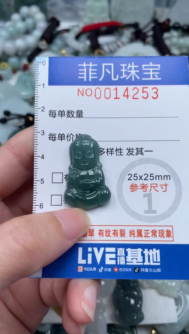 颈饰未镶嵌翡翠14253