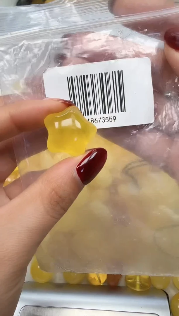 裸石琥珀未镶嵌如图