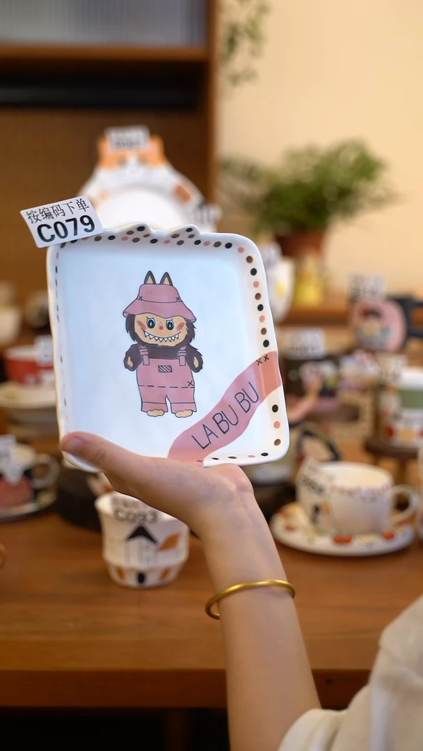 摆件C079 阿满屋手工收做陶瓷