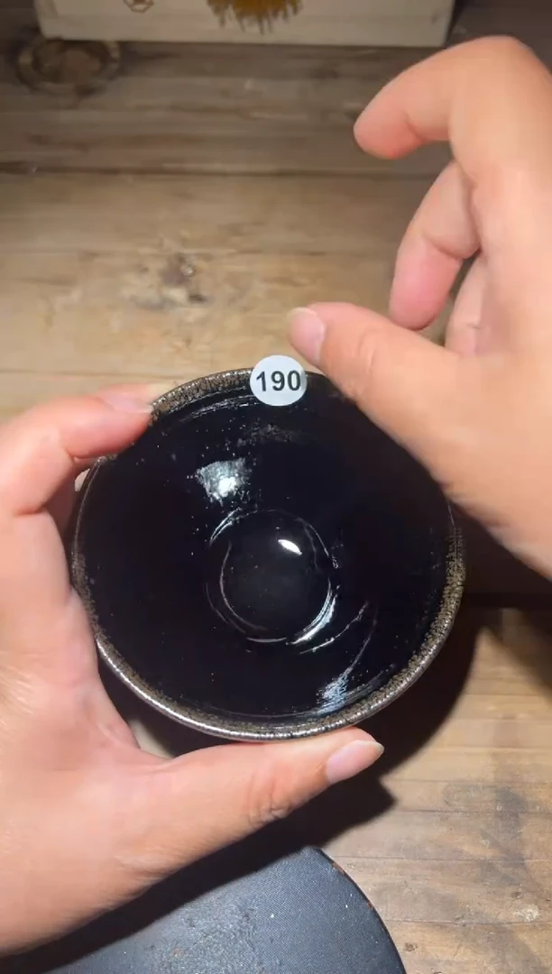 茶盏老木头精品柴烧190
