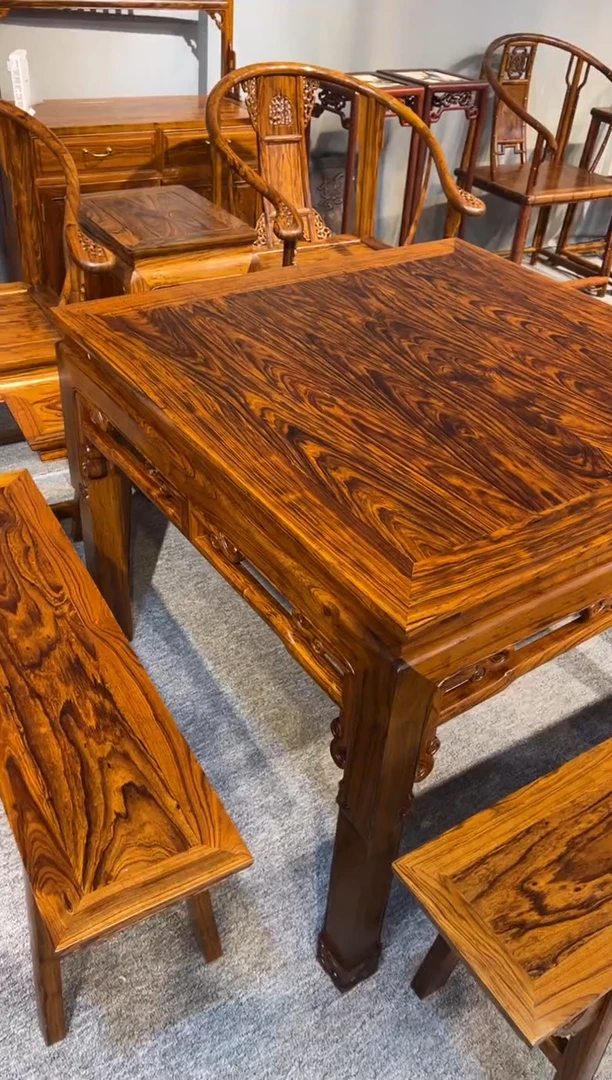 木方桌 方桌 红木家居