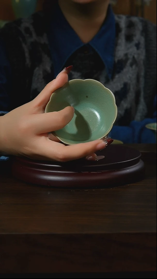 杯子瓷?**~汝州原产地原矿仿古老釉q