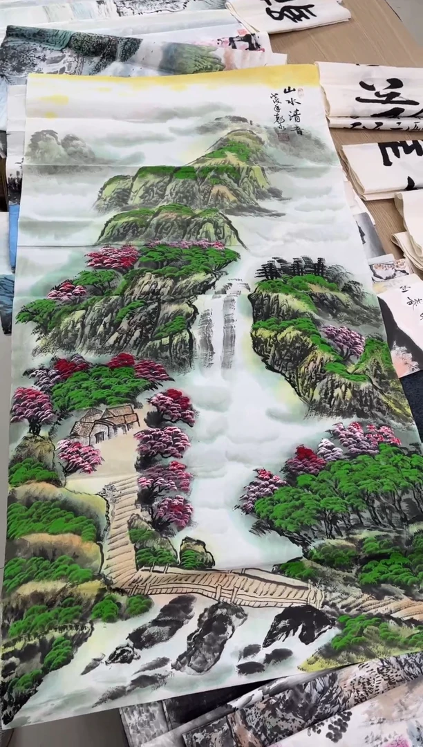 国画11.19国画手绘作品无边框