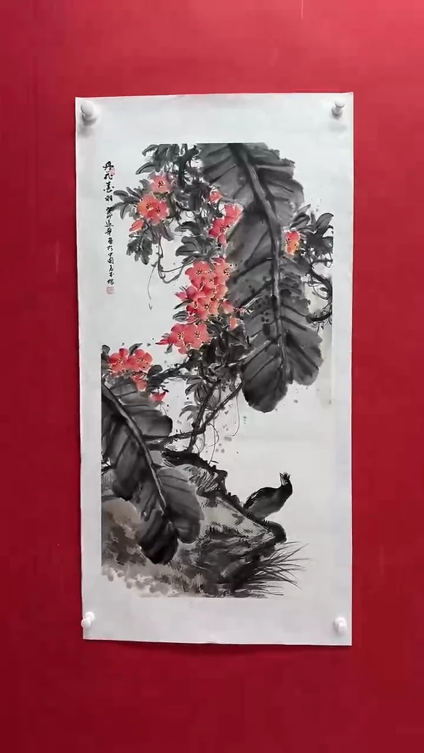 国画作家陆远华纯手绘国画