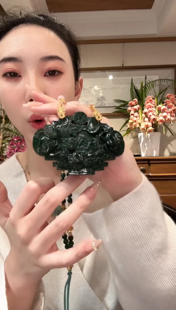 【闪购商品】翡翠颈饰未镶嵌国风