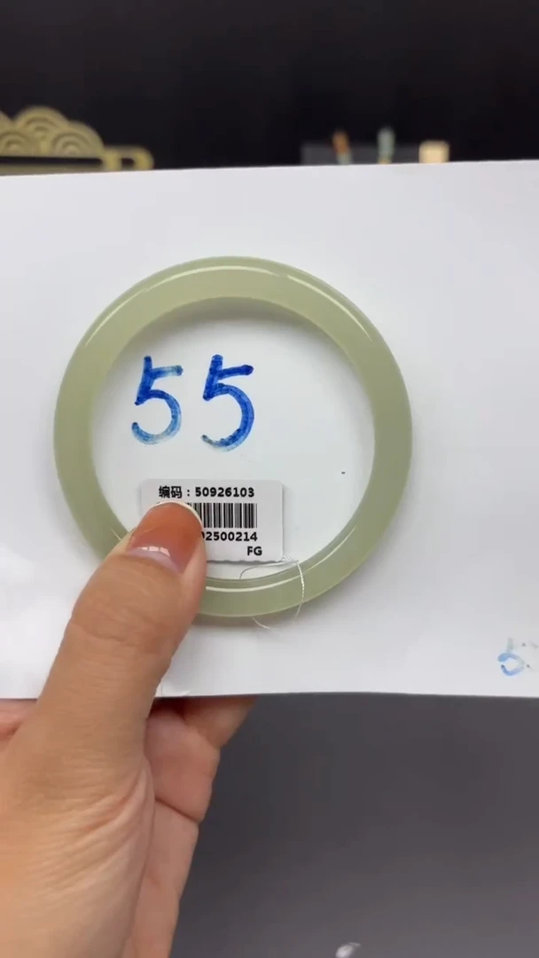 未镶嵌手镯和田玉6103