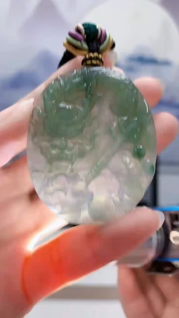 未镶嵌定制翡翠5175ry-毛货挂件43