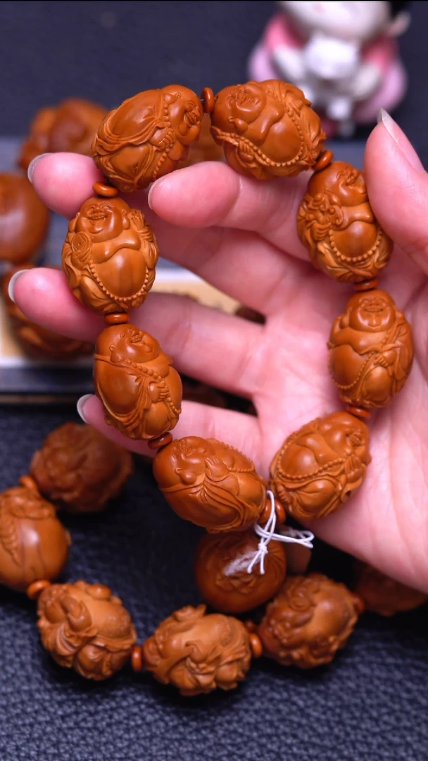手串/手链橄榄核八宝弥勒