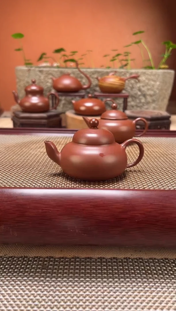 茶壶紫砂超薄胎 三湾梨