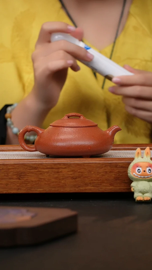 茶壶紫砂原矿手工紫砂作品