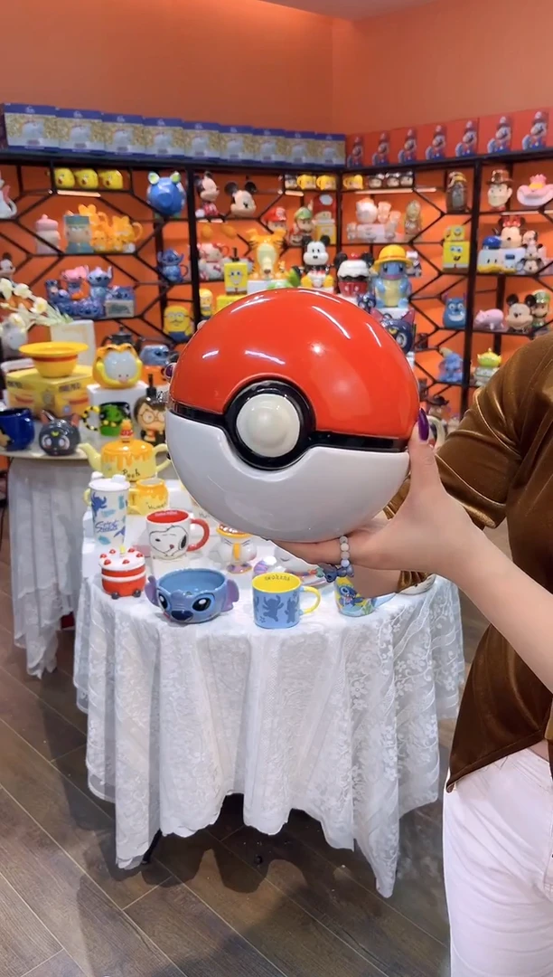 瓷片@@陶瓷精灵球储物罐