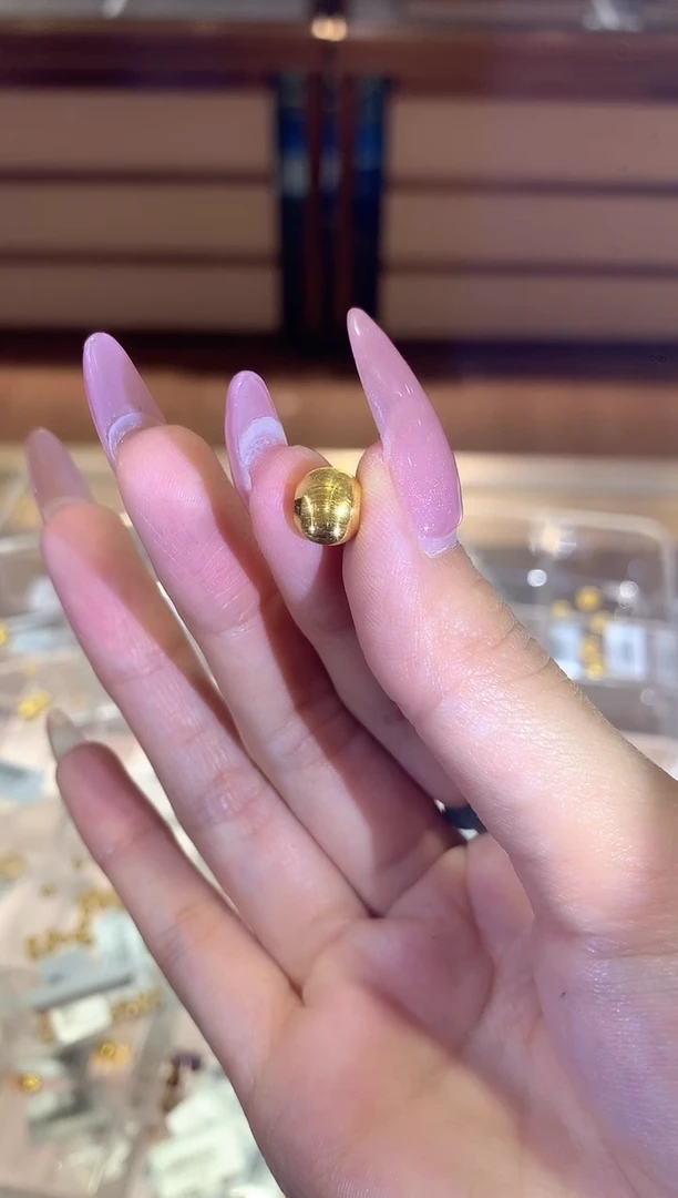 【闪购商品】定制足金吊坠(不含链)猫眼珠吊坠