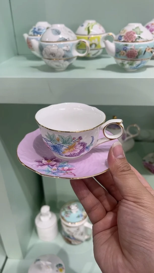 45%以上骨粉骨瓷迷你杯碟