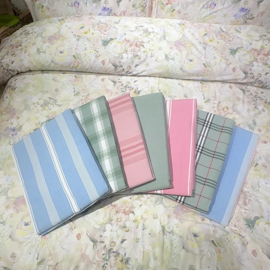 2.5*2.5加厚老粗布床单全棉母婴100全棉凉席布料夏季空调吸汗透气