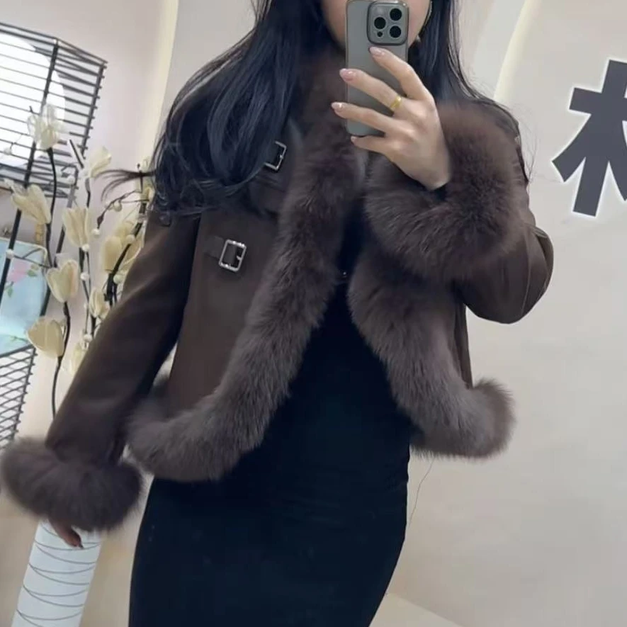 【运补7-15】2024冬季新款短款外套女时尚贵气十足WT02100