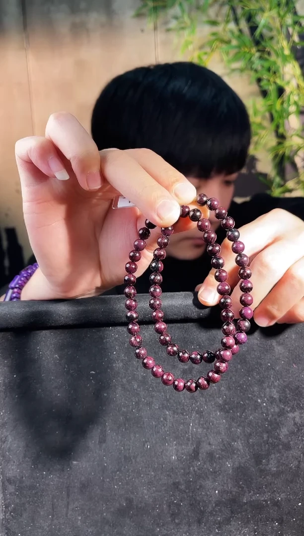 苏纪石（舒俱来）未镶嵌项链k金南非舒俱来老矿